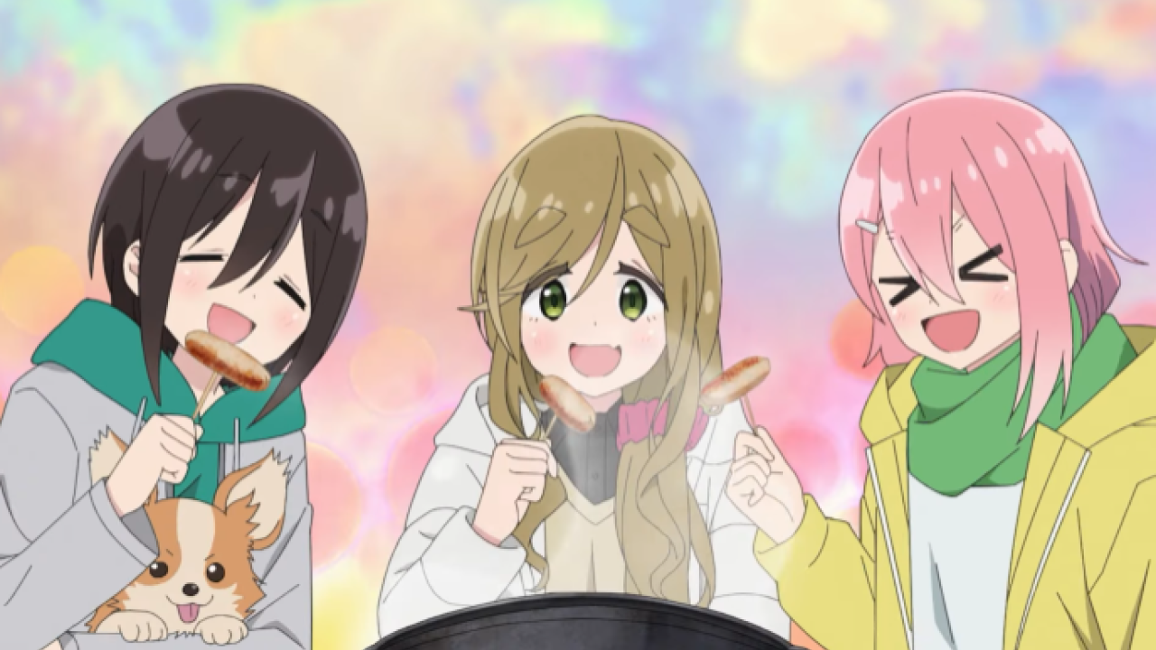 Laid-Back Camp Season 3 Drops New Trailer, Preview Still Featuring the Girls in Another Camp