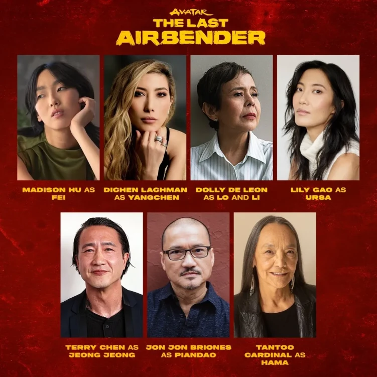 Avatar: The Last Airbender Season 3 new cast