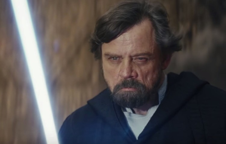Mark Hamill in Star Wars: The Last Jedi
