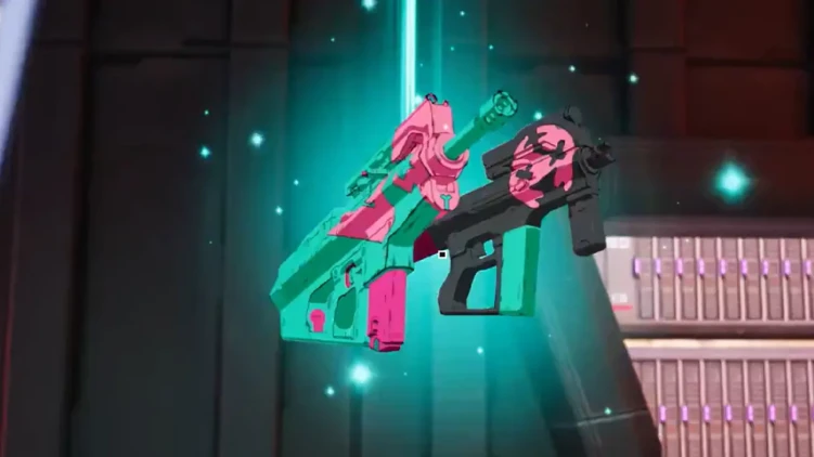 Cyberpunk: Edgerunners Rebecca Guns in Fortnite