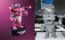 Macca, the Gator 3D figure