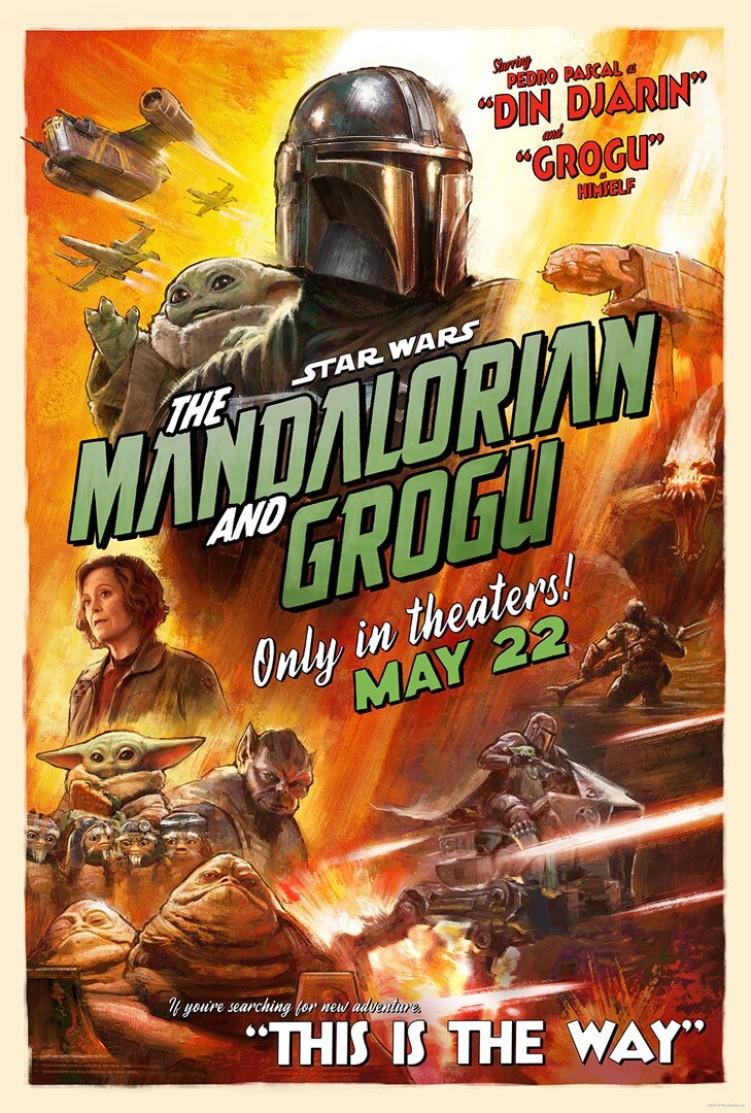 The Mandalorian and Grogu key art