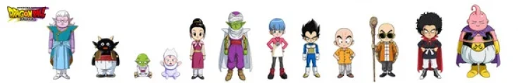 Dragon Ball DAIMA "Mini" characters