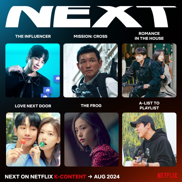 6 New K-Content Coming to Netflix in August 2024