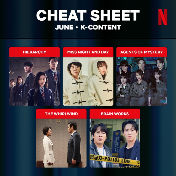 5 New K-Content Coming to Netflix in June 2024