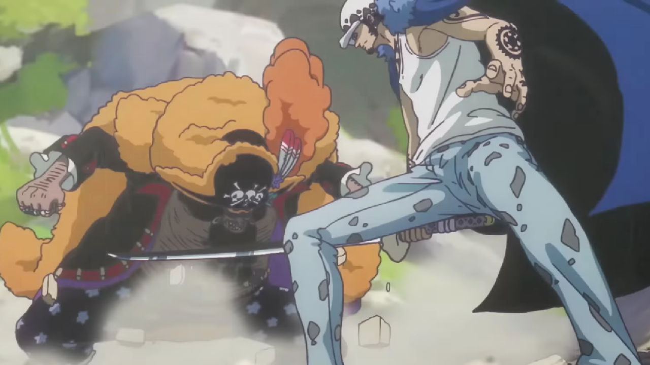 One Piece Episode 1093 Preview Highlights Law and Blackbeard's Fight