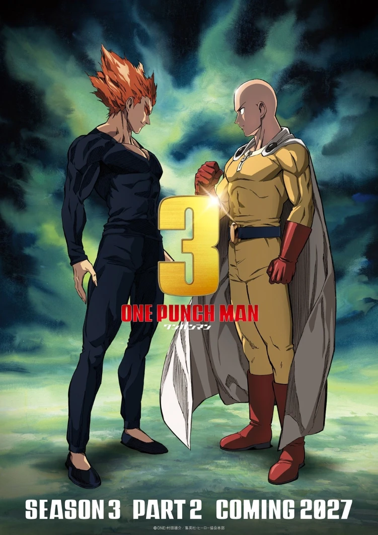One-Punch Man Season 3 Part 2 anime