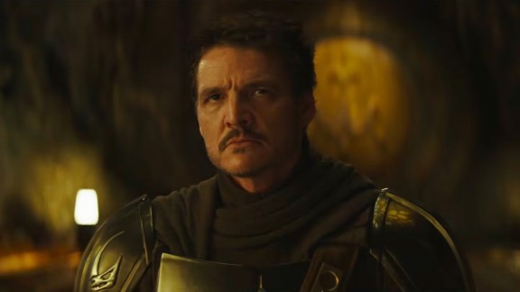Pedro Pascal in The Mandalorian and Grogu