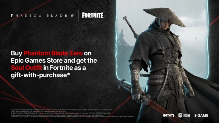 Phantom Blade Zero skin in Fortnite