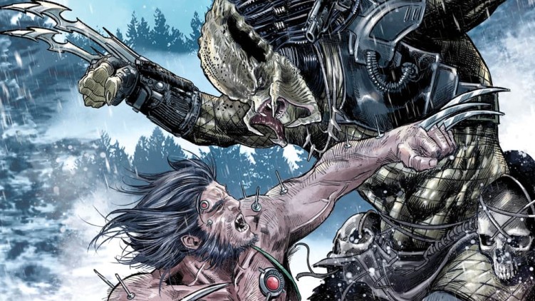 Predator vs Wolverine cover art