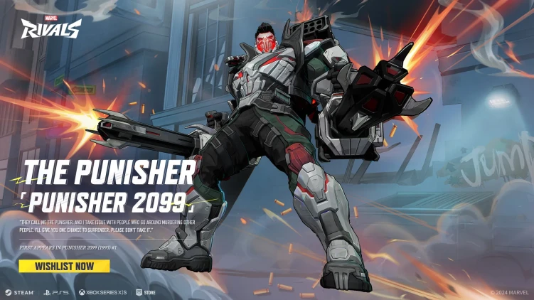 Punisher 2099 in Marvel Rivals