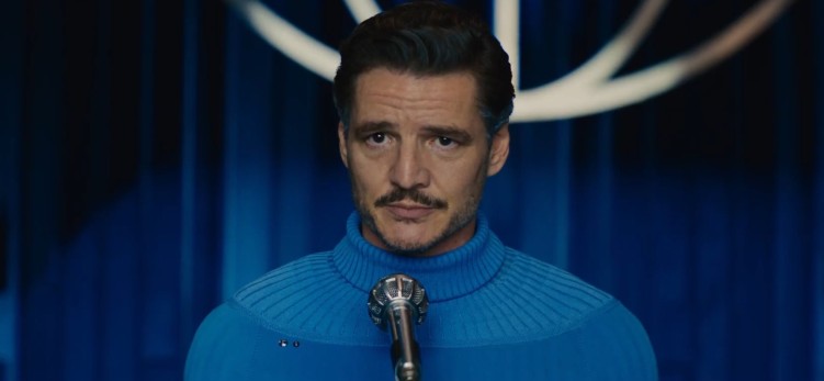 Pedro Pascal as Reed Richards in The Fantastic Four: First Steps