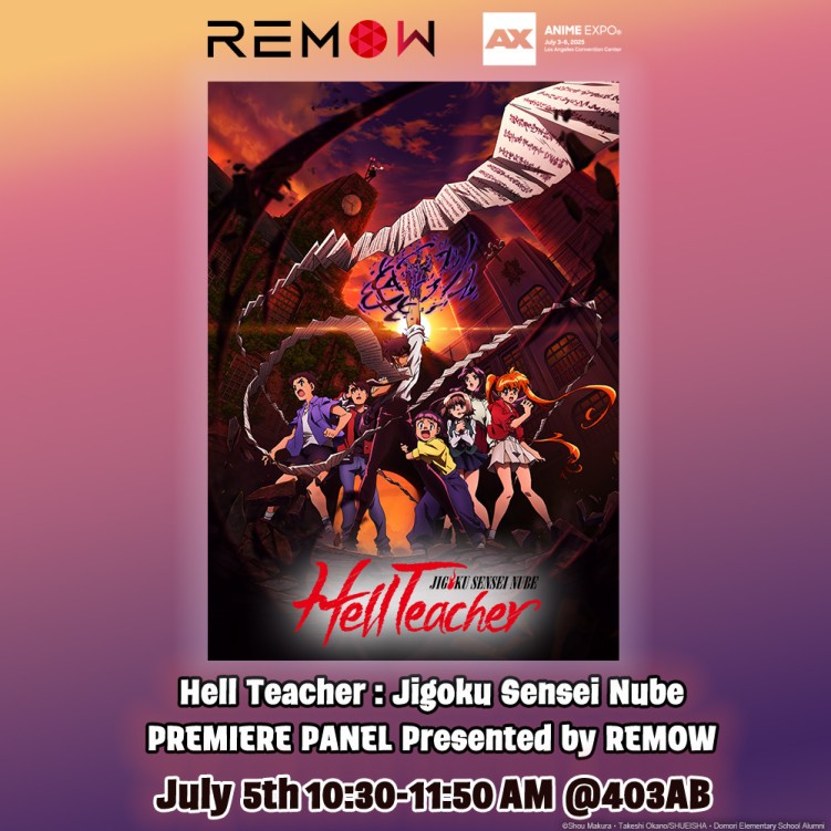 Hell Teacher: Jigoku Sensei Nube anime remake AnimeExpo event presented by REMOW