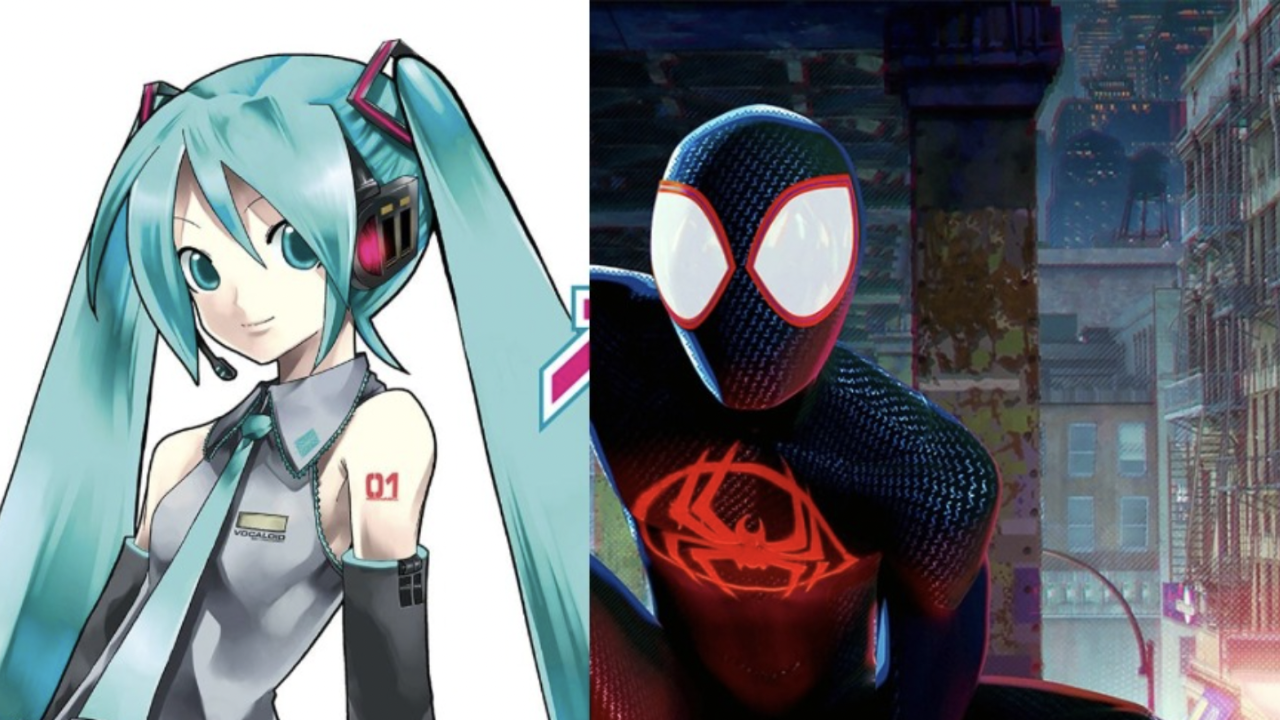 Spider-Man Anime Crossover Features Hatsune Miku in the Spider-Verse