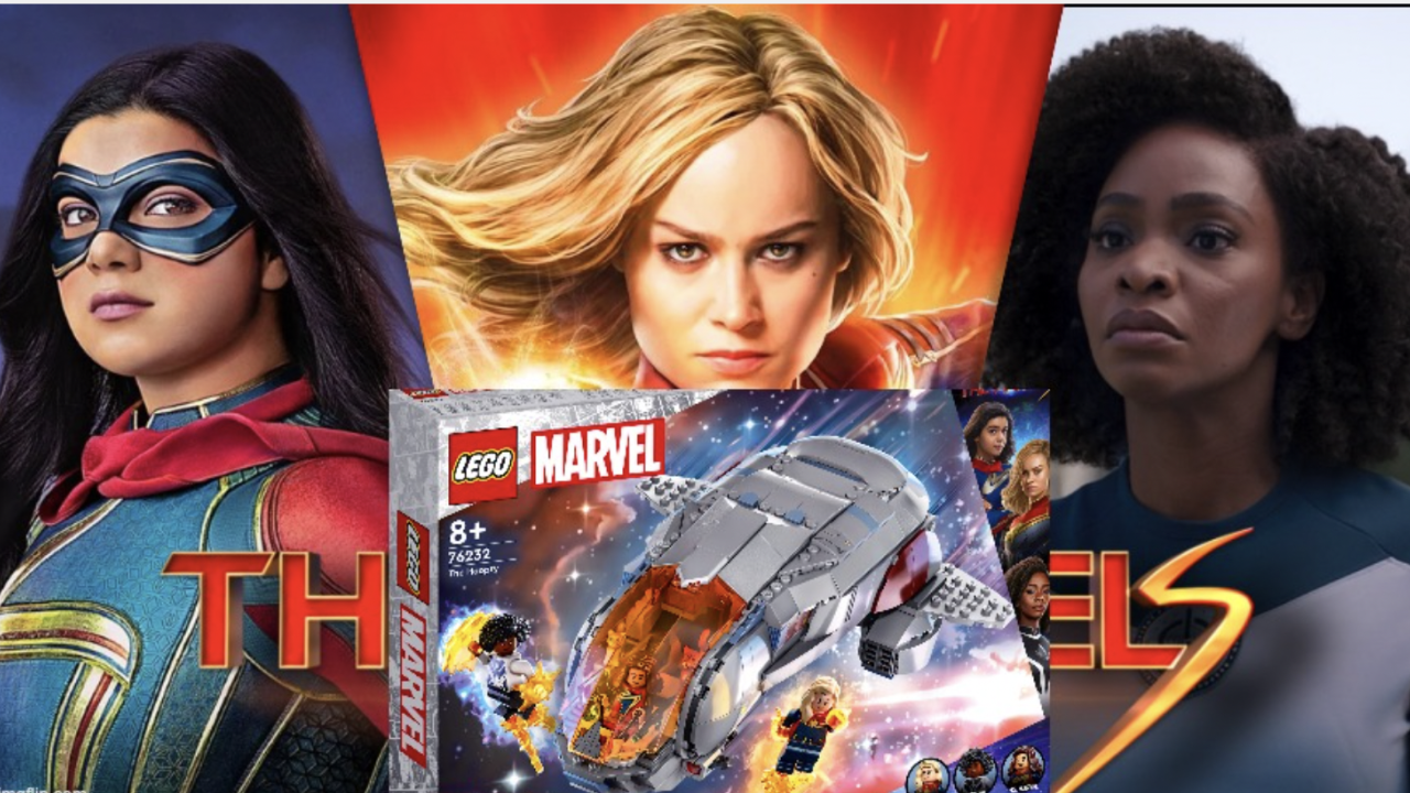 New The Marvels LEGO Set Showcases Cosmic Superhero MCU Crossover