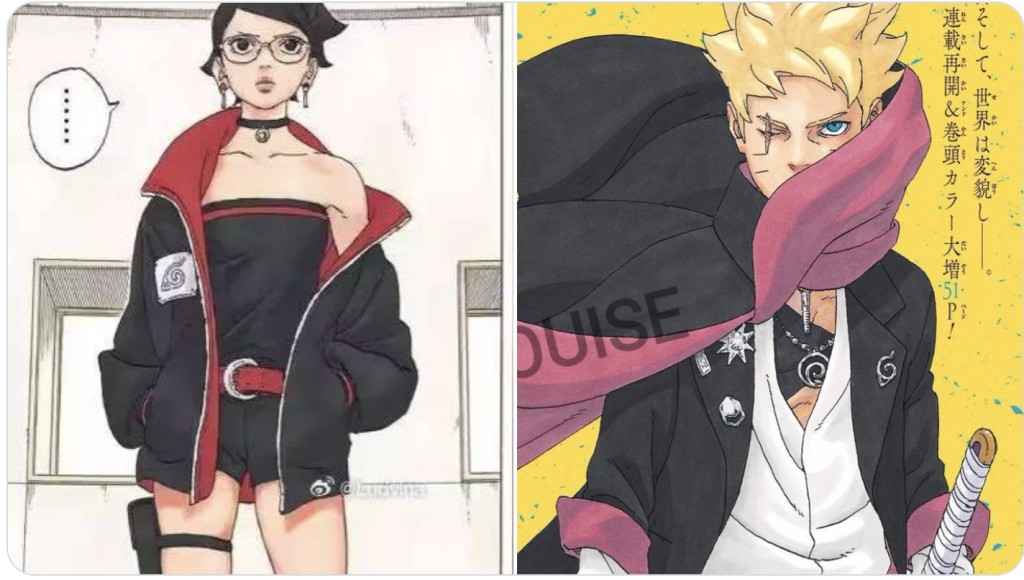 Boruto Two Blue Vortex Unveils Sarada's Timeskip Design