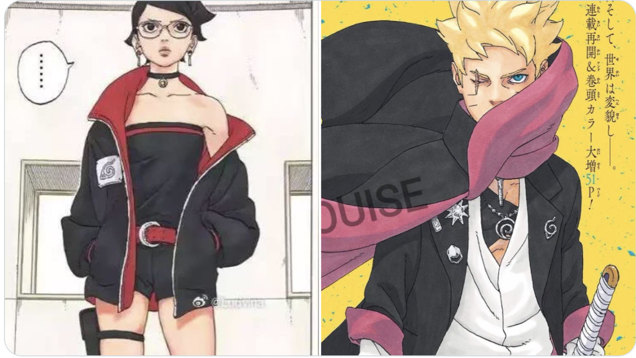 Boruto: Two Blue Vortex Unveils Sarada's Timeskip Design