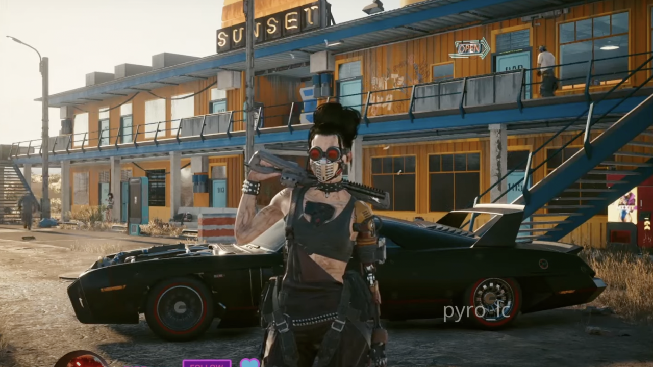 GTA 6 Trailer Gets a Futuristic Recreation in Cyberpunk 2077
