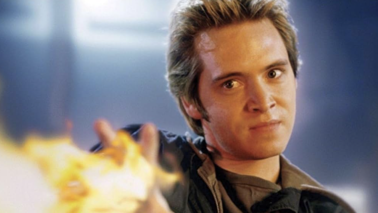 Aaron Stanford as Pyro in X-Men movie