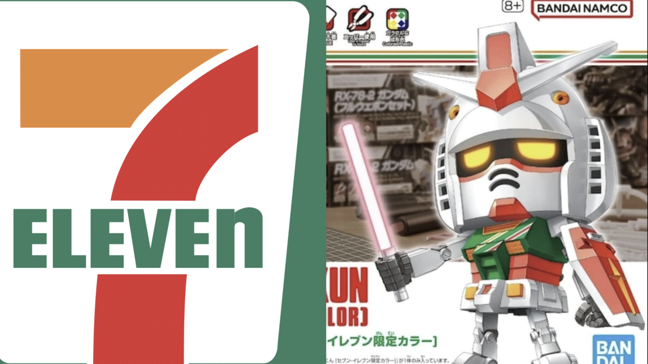 7-Eleven Japan Launches Exclusive Mobile Suit Gundam Model Kit Collaboration