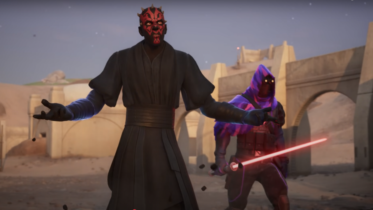 New Fortnite x Star Wars Gameplay Trailer Spotlights Darth Maul & Mace Windu’s Force Abilities