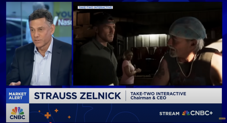 Strauss Zelnick interviewed by CNBC
