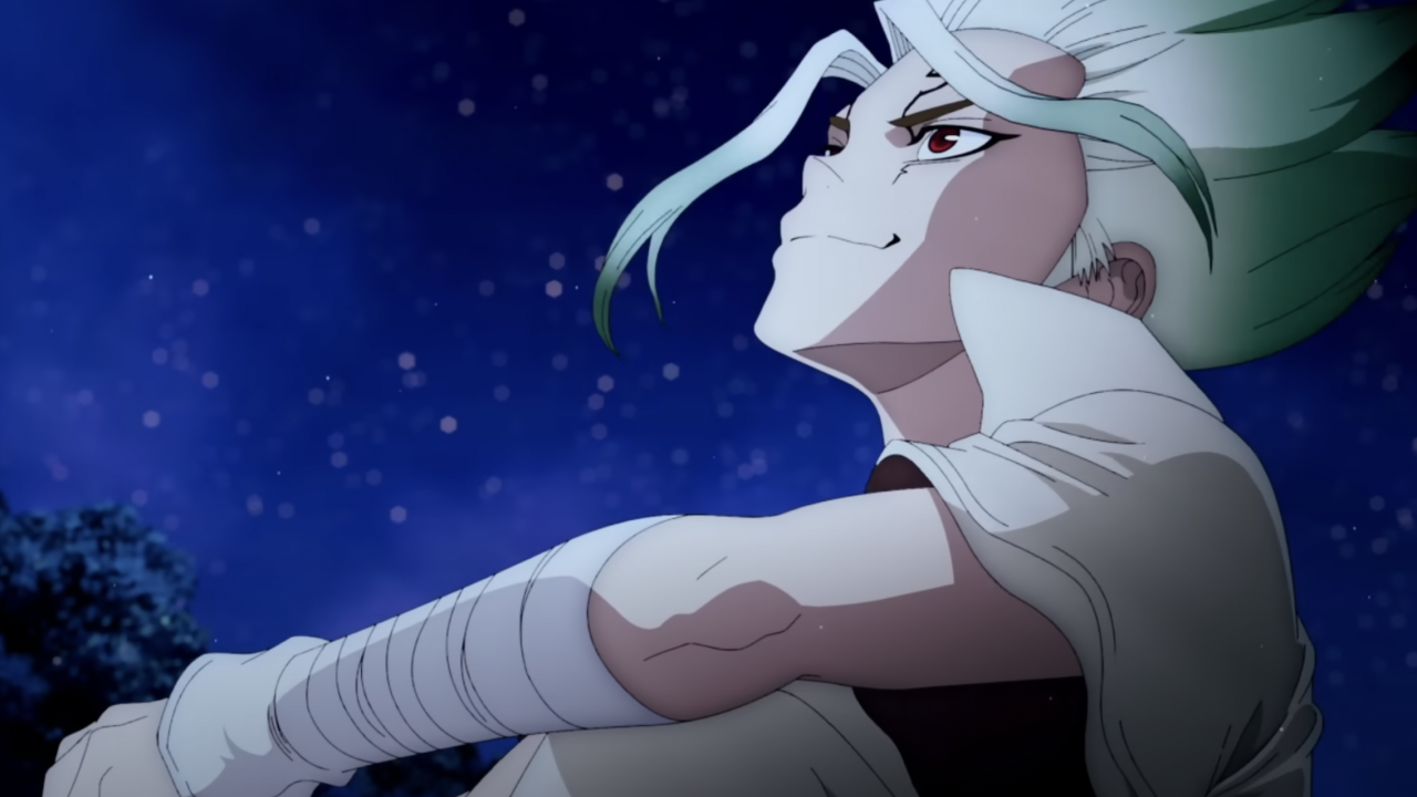 Dr. STONE: Science Future Part 2 Debuts with Electrifying New Theme Songs and Music Videos