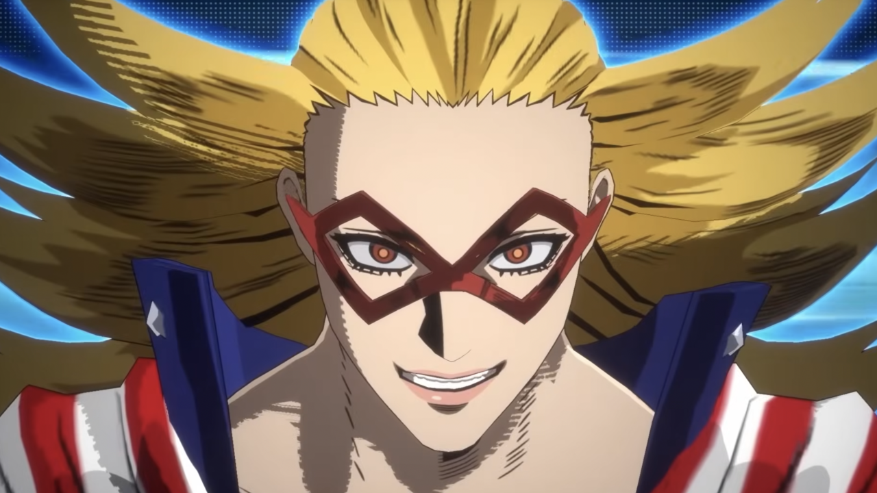 MY HERO ACADEMIA: All’s Justice Welcomes Star and Stripe as Latest DLC Fighter