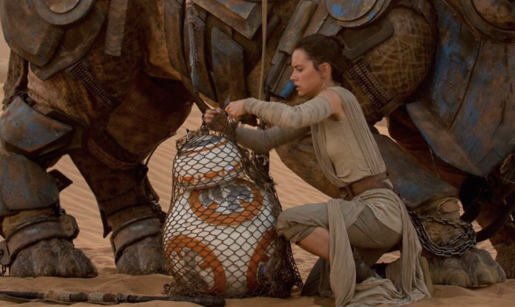 BB-8 in Star Wars: The Force Awakens