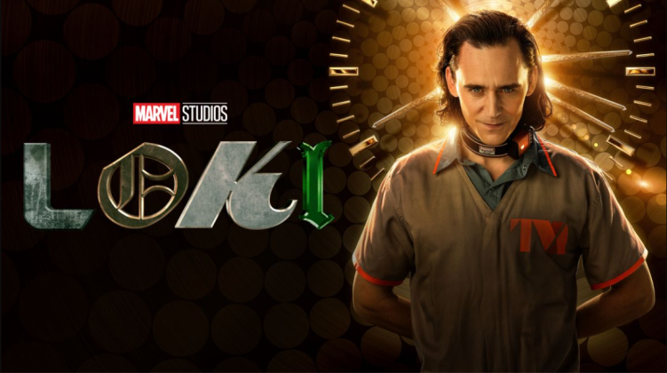 The official poster of Loki featuring Tom Hiddleston.