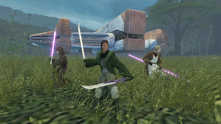 a screenshot taken from Star Wars Knights of the Old Republican 2: The Sith Lords