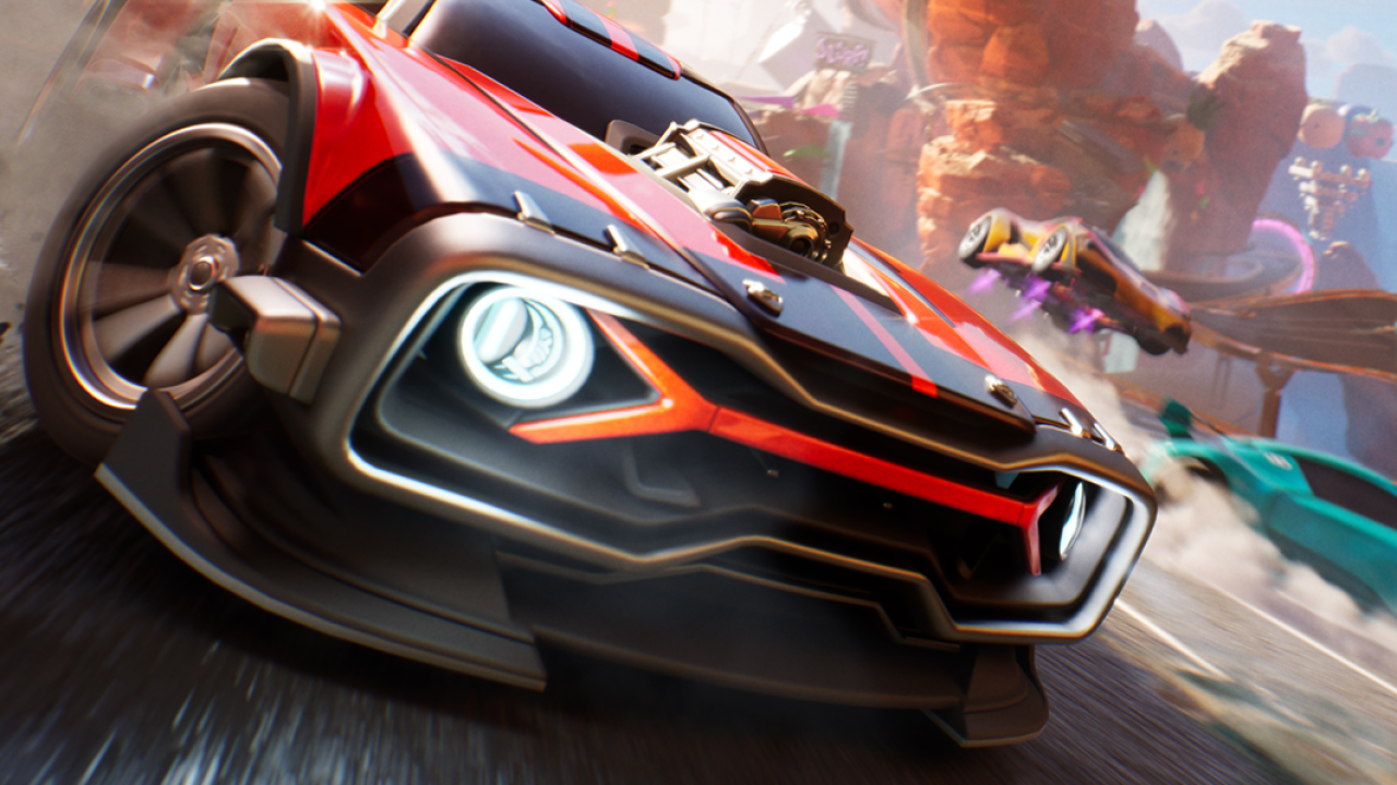 Fortnite’s Rocket Racing Trailer Officially Revealed By Rocket League Developers