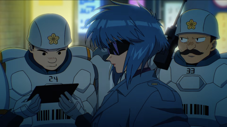 THE GHOST IN THE SHELL anime