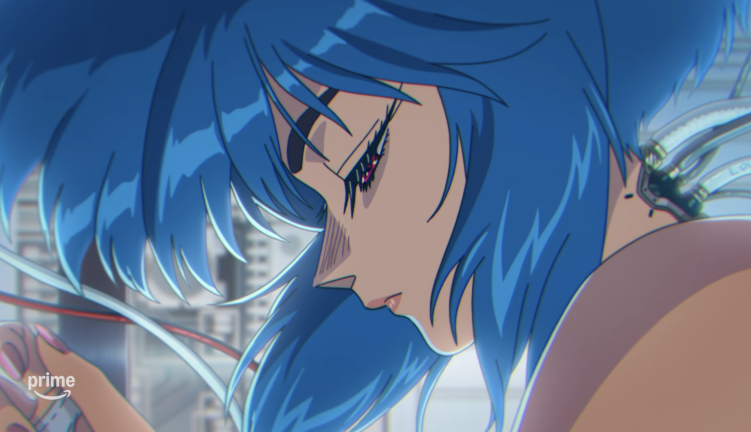 THE GHOST IN THE SHELL anime
