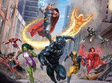 Magic: The Gathering | Marvel Super Heroes art