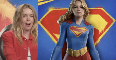 Milly Alcock reacts to her Supergirl Fortnite skin