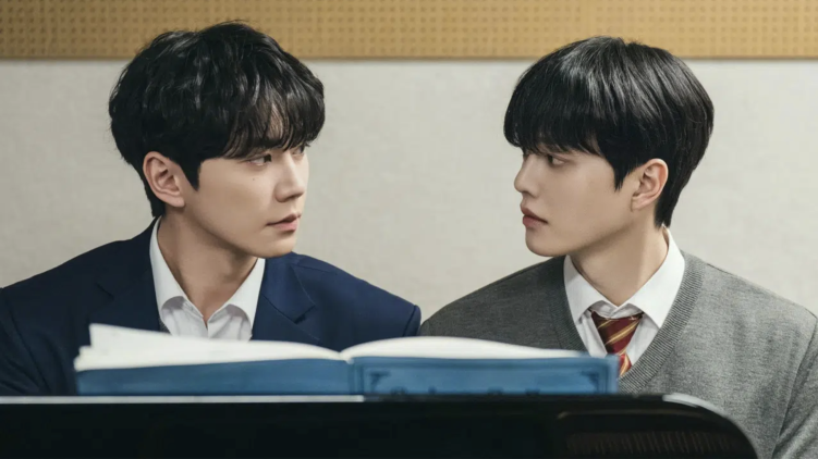 Song Kang and Lee Jun-Young in Four Hands, Two Sonatas