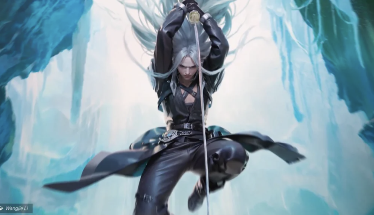 MTG Sephiroth art by Wangjie Li