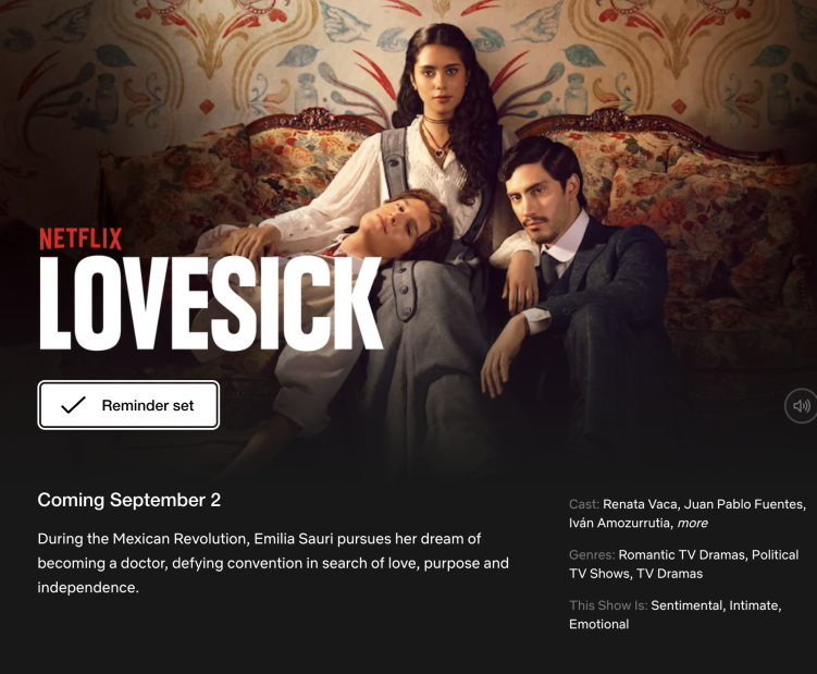Netflix's Lovesick