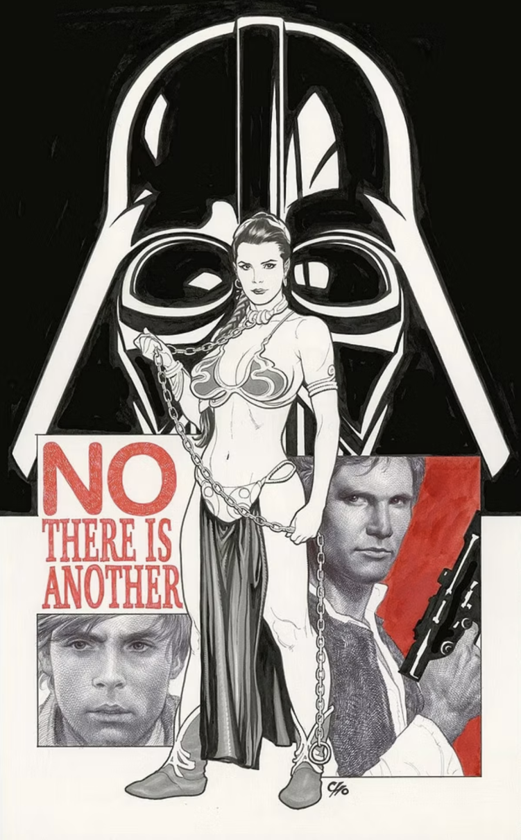Star Wars variant sketch by Frank Cho