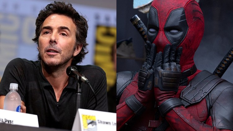 Shawn Levy and Deadpool from Deadpool & Wolverine