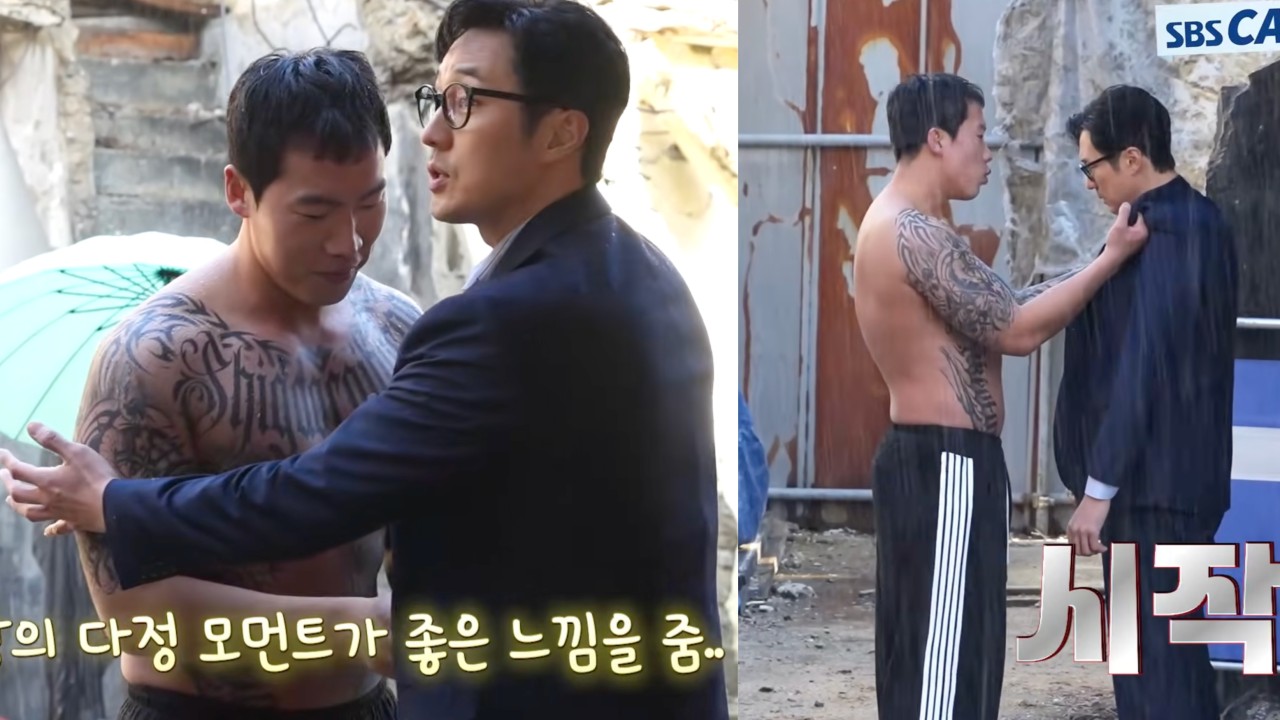Agent Kim Reactivated Star So Ji-sub Powers Through Rainy Action Scenes in Latest Behind-the-Scenes Video