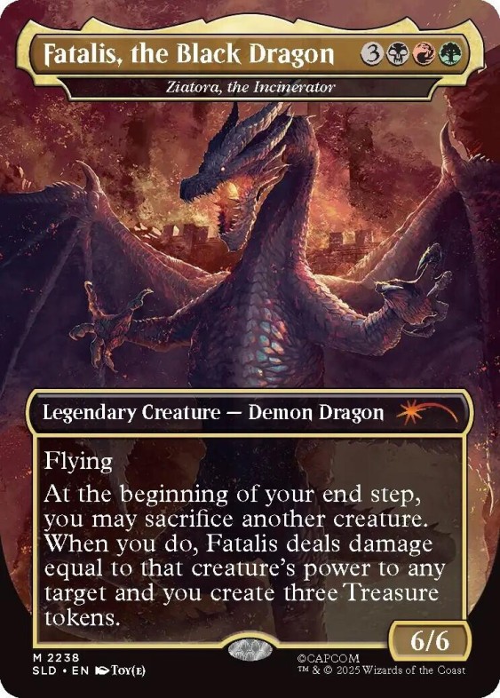 The Monsters - Fatalis, the Black Dragon (reprint of Ziatora, the Incinerator)