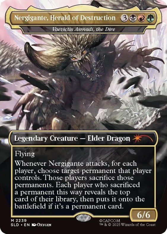 The Monsters - Nergigante, Herald of Destruction (reprint of Vaevictis Asmadi, the Dire