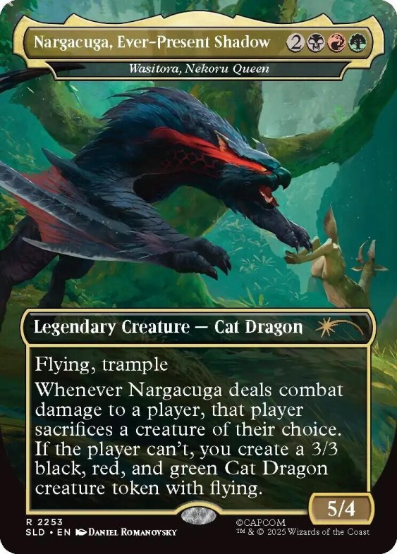 The Monsters II - Nargacuga, Ever-Present Shadow (reprint of Wasitora, Nekoru Queen)