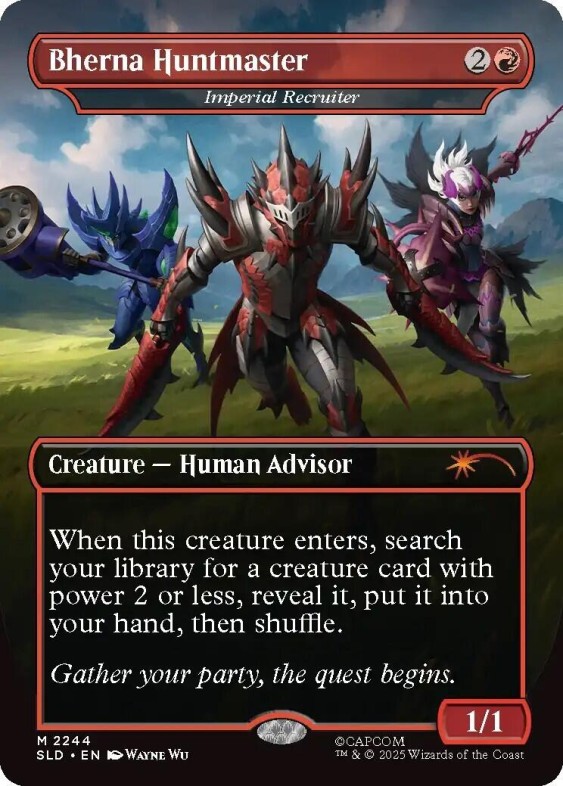 The Hunters - Bherna Huntmaster (reprint of Imperial Recruiter)