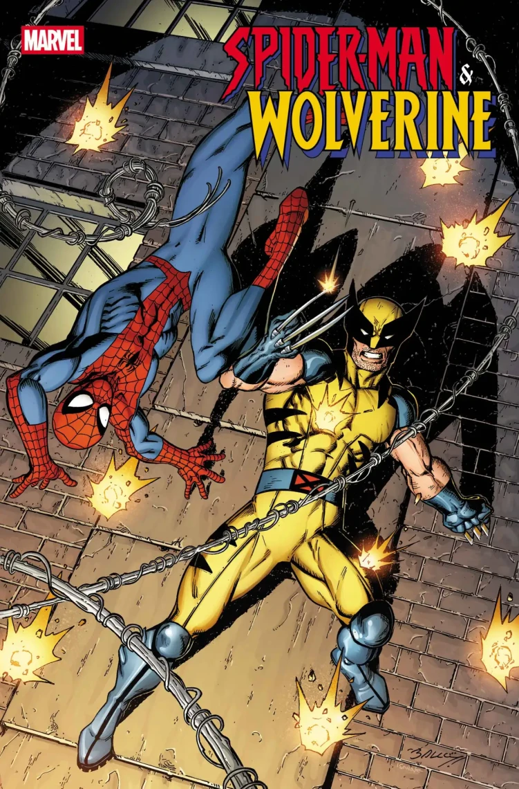 Spider-Man & Wolverine #1 variant cover by Mark Bagley