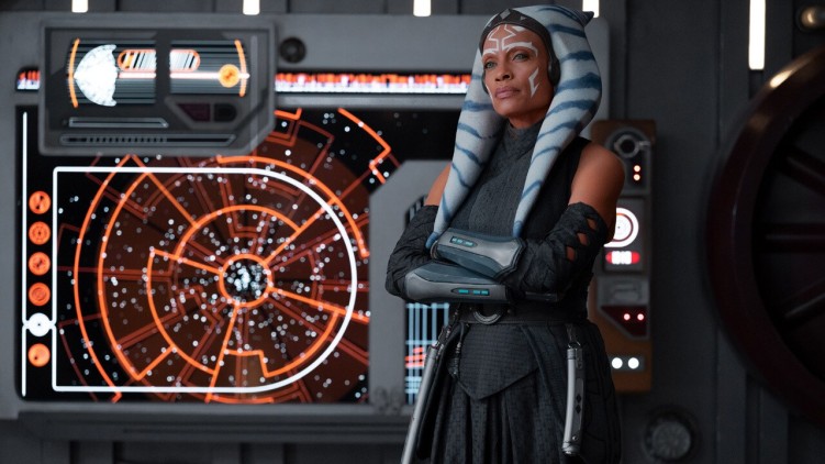 Ahsoka Tano as Rosario Dawson in the Star Wars series