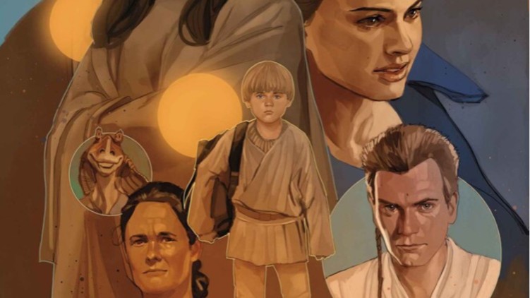 Star Wars Gives a First Look at Marvel’s The Phantom Menace 25th Anniversary Special Comic