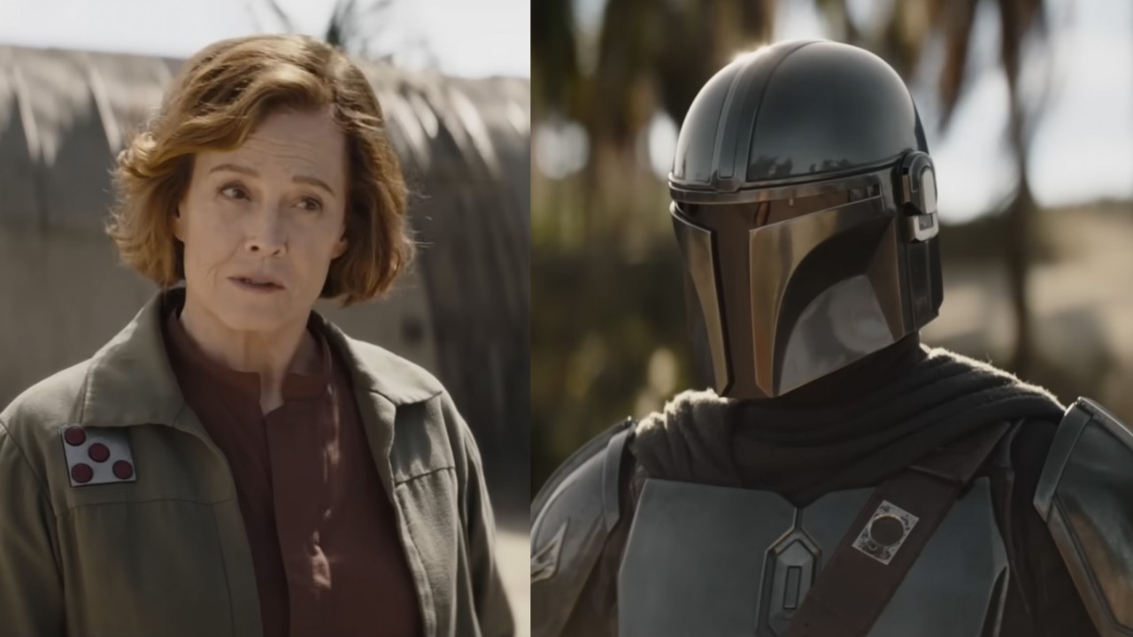 Star Wars: The Mandalorian and Grogu Drops High-Stakes Ace of Staves Clip Featuring Sigourney Weaver and Din Djarin